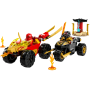Lego Ninjago 71789 Battaglia su Auto e Moto di Kai e Ras