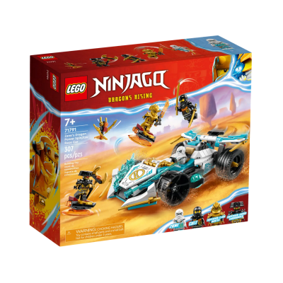 Lego Ninjago 71791 Auto da Corsa Spinjitzu Dragon Power di Zane