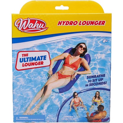 Wahu Hydro Lounger Materassino Ultra Sottile e Leggero ideale per mare e piscina