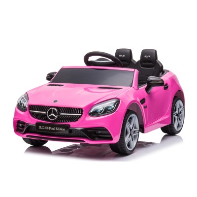 Macchina Elettrica Per Bambini 12V con Licenza Mercedes-Benz SLC 300 Full Optional
