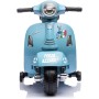 Piaggio Mini Vespa GTS Elettrica 6V per Bambini Forza Azzurri