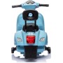 Piaggio Mini Vespa GTS Elettrica 6V per Bambini Forza Azzurri