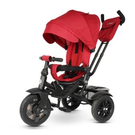 Triciclo Passeggino Premium QPlay con Sedile Girevole e reclinabile 6 in 1