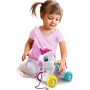 Clementoni 17803 Baby Unicorno Sempre con Me Animale da Tirare interattivo Bambini 6 Mesi Made in Italy