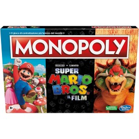 Hasbro F6818 Monopoly Super Mario Bros ispirato al film con figura di Bowser