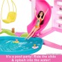 Mattel HMX10 Barbie Casa dei Sogni playset casa delle bambole con piscina, scivolo, ascensore e aree gioco