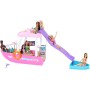 Mattel HJV37 Barbie Barca dei Sogni Playset con piscina scivolo, un delfino e 20+ accessori