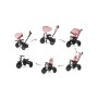 Triciclo Passeggino Premium QPlay con Sedile Girevole e reclinabile 6 in 1