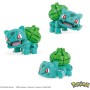MEGA HNT96 Pokémon Bulbasaur Gigante action figure da costruire con 355 pezzi alto 18 cm