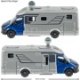 Simba 213773000 Majorette Hymer B-Class Camper con luci e suoni