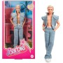 Mattel HRF27 Barbie The Movie ​Ken del Film Barbie da Collezione con Completo di Jeans Coordinato