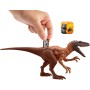 Mattel ‎HLN64 Jurassic World Strike Attack Herrerasurus con articolazioni mobili