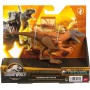 Mattel ‎HLN64 Jurassic World Strike Attack Herrerasurus con articolazioni mobili