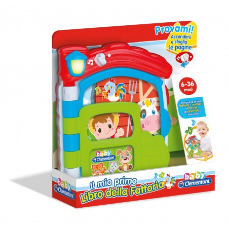 Clementoni 17222 Il Mio Primo Libro Della Fattoria