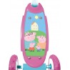 Mondo My First Scooter Peppa Pig - Monopattino Baby bambino bambina 3 Ruote Borsetta Porta Oggetti inclusa - 28181