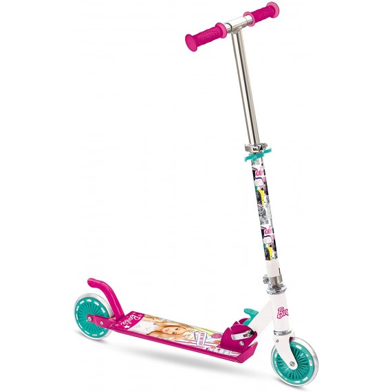 Mondo 18081 - Barbie Monopattino Alluminio, 2 Ruote