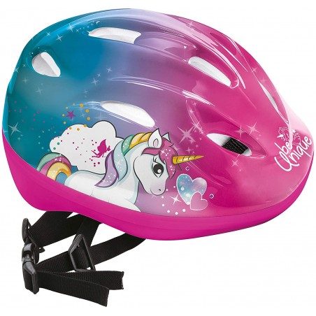 Mondo Mondo-28507 Unicorn Toys-Casco Bici per Bambini Design Unicorn-28507, Colore RosaBlu, 28507