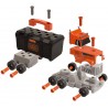Smoby- Black+Decker Bricolo Camion con Cassetta Attrezzi, Colore, 7600360175